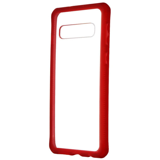 ITSKINS Hybrid Frost Series Case for Samsung Galaxy S10 - Red and Transparent Cell Phone - Cases, Covers & Skins ITSKINS    - Simple Cell Bulk Wholesale Pricing - USA Seller