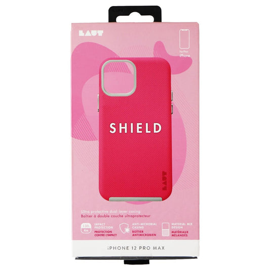 LAUT Shield Series Dual Layer Case for Apple iPhone 12 Pro Max - Pink/Gray Cell Phone - Cases, Covers & Skins Laut    - Simple Cell Bulk Wholesale Pricing - USA Seller