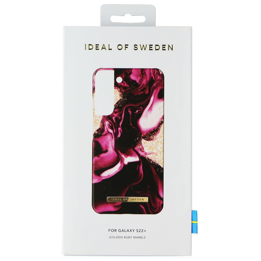 iDeal of Sweden Hard Case for Samsung Galaxy (S22+) - Golden Ruby Marble Cell Phone - Cases, Covers & Skins iDeal of Sweden    - Simple Cell Bulk Wholesale Pricing - USA Seller