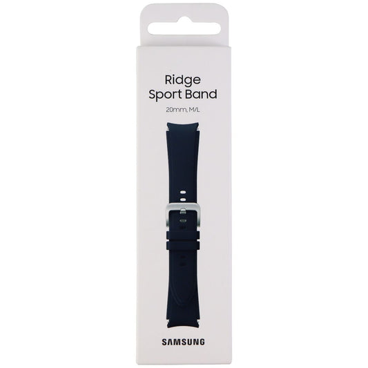 Samsung Ridge Sport Band for Galaxy Watch4 & Classic (20mm) Medium/Large - Navy Smart Watch Accessories - Watch Bands Samsung    - Simple Cell Bulk Wholesale Pricing - USA Seller