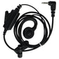 Klein Electronics CURL 1-Wire Earpiece (3.5mm) - Cellular Phone Headset Cell Phone - Headsets Klein Electronics - Simple Cell Bulk Wholesale Pricing - USA Seller