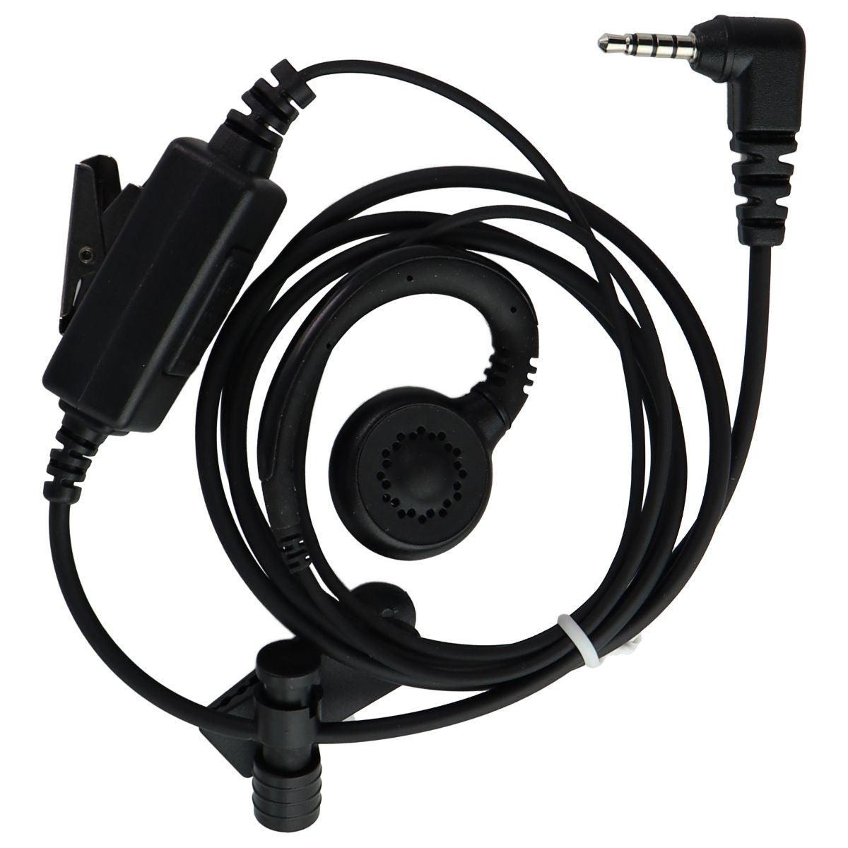 Klein Electronics CURL 1-Wire Earpiece (3.5mm) - Cellular Phone Headset Cell Phone - Headsets Klein Electronics - Simple Cell Bulk Wholesale Pricing - USA Seller