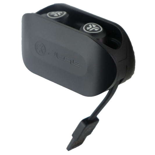 JLab Go Air True Wireless Bluetooth Earbuds + Charging Case - Black