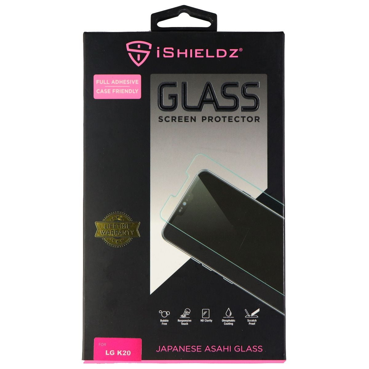 iShieldz Asahi Tempered Glass Screen Protector for LG K20 - Clear Cell Phone - Screen Protectors iShieldz    - Simple Cell Bulk Wholesale Pricing - USA Seller