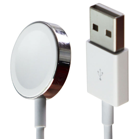 Apple Watch Magnetic USB Charging Cable (1-meter/3.3-Foot) - White (A2255) Smart Watch Accessories - Chargers & Docking Stations Apple - Simple Cell Bulk Wholesale Pricing - USA Seller