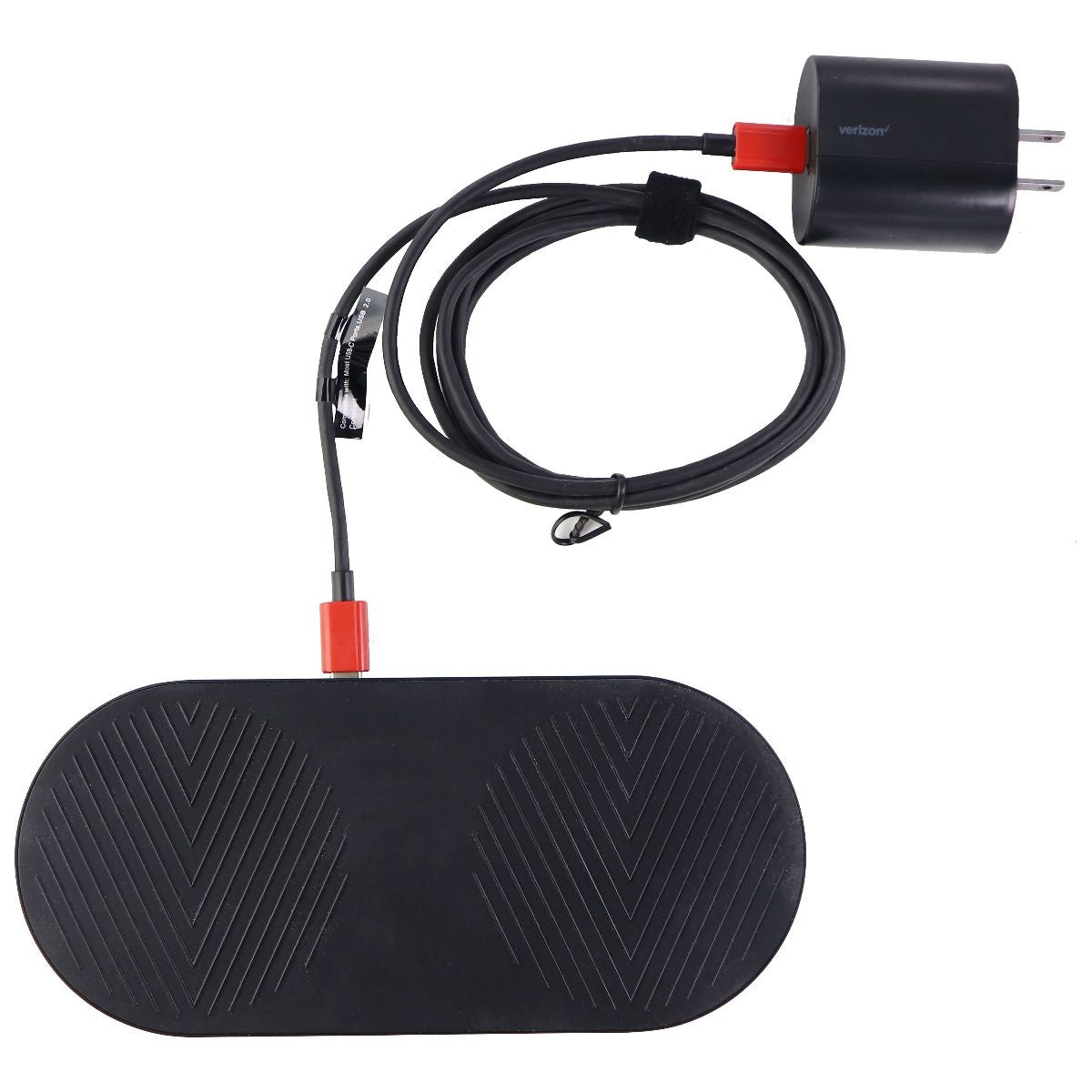 Verizon Dual Wireless Fast Charge Charging Pad with 6-Foot USB-C Wall Charger Cell Phone - Chargers & Cradles Verizon - Simple Cell Bulk Wholesale Pricing - USA Seller