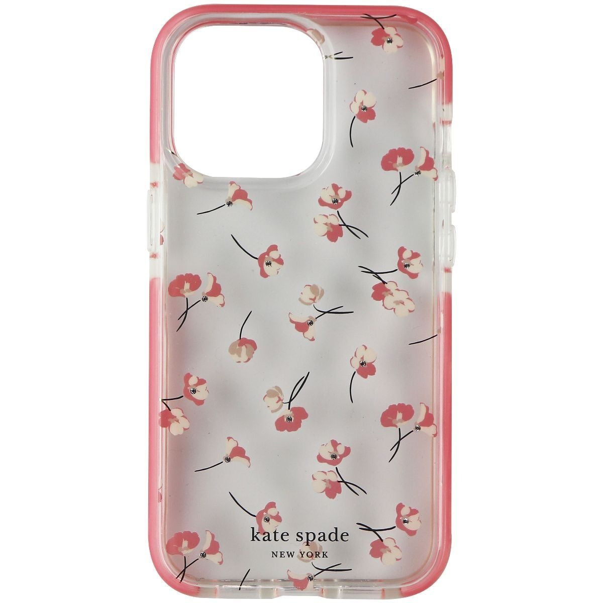 Kate Spade Defensive Hardshell Case for iPhone 13 Pro - Falling Popppies Cell Phone - Cases, Covers & Skins Kate Spade New York - Simple Cell Bulk Wholesale Pricing - USA Seller