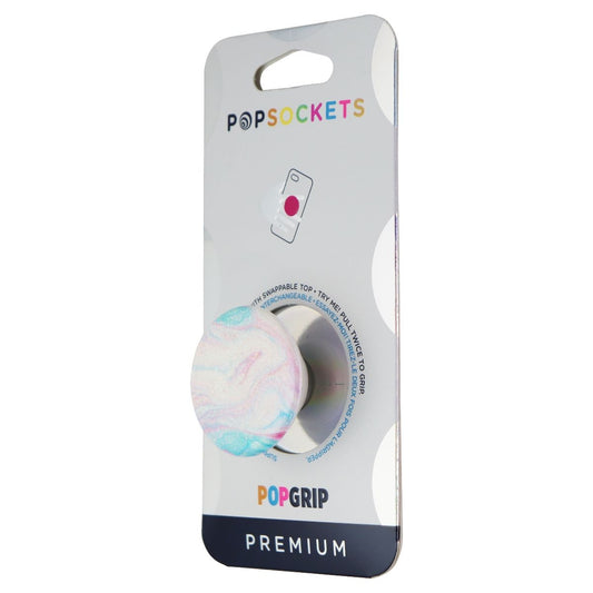 PopSockets PopGrip Phone Grip & Stand with Swappable Top - Glitter Soft Swirls Cell Phone - Mounts & Holders PopSockets - Simple Cell Bulk Wholesale Pricing - USA Seller