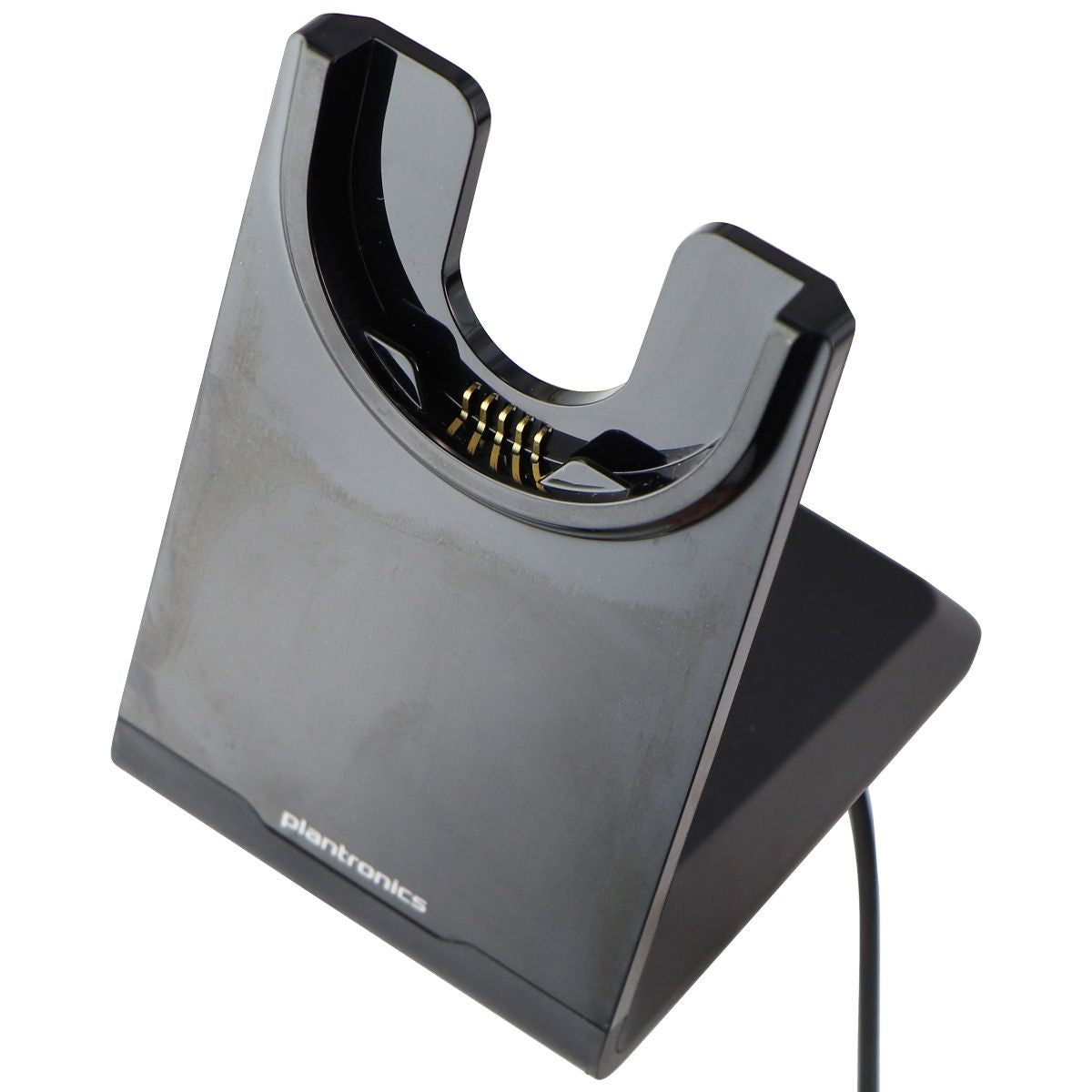 Poly Voyager Focus UC Bluetooth Stereo Headset with Mic and Charge Stand - Black Cell Phone - Headsets Plantronics    - Simple Cell Bulk Wholesale Pricing - USA Seller