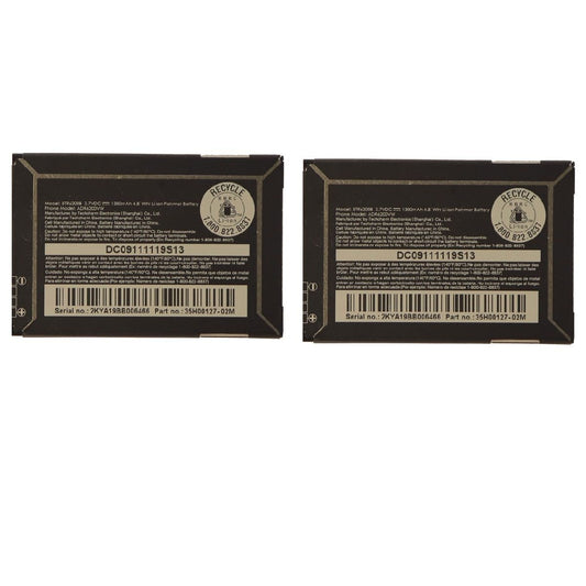 KIT 2x OEM Replacement 1300 mAh Battery (BTR6200B) for HTC My Touch 3G Cell Phone - Batteries HTC - Simple Cell Bulk Wholesale Pricing - USA Seller