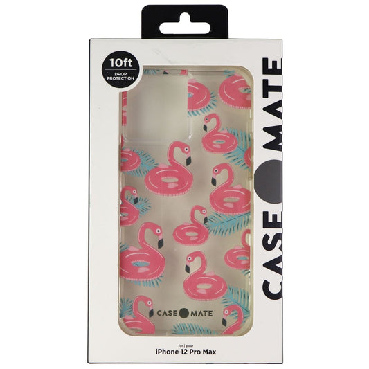 Case-Mate Prints Case for iPhone 12 Pro Max - Float On Flamingos Cell Phone - Cases, Covers & Skins Case-Mate    - Simple Cell Bulk Wholesale Pricing - USA Seller