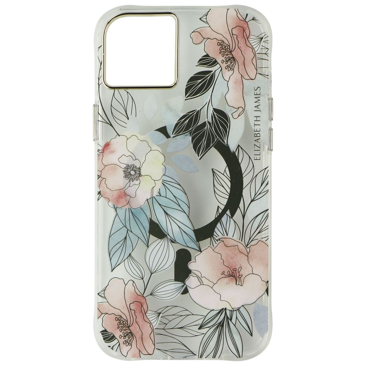 Elizabeth James Case for MagSafe for iPhone 14 Plus - Blooms in Bordeaux