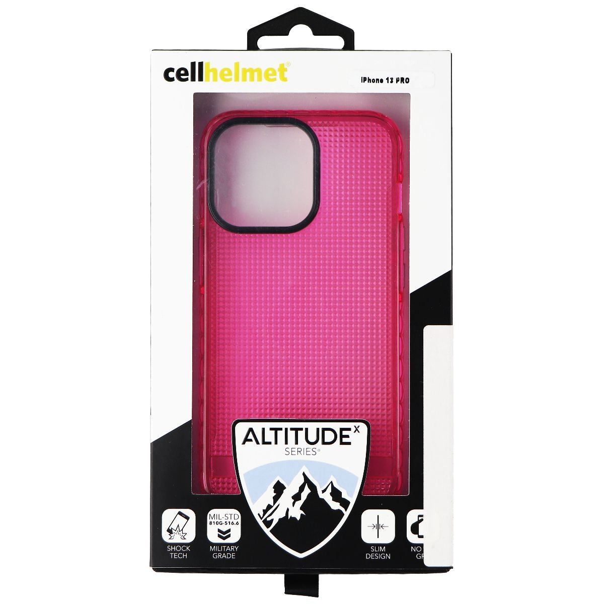 CellHelmet Altitude X Series Phone Case for iPhone 13 Pro - Pink Cell Phone - Cases, Covers & Skins CellHelmet    - Simple Cell Bulk Wholesale Pricing - USA Seller