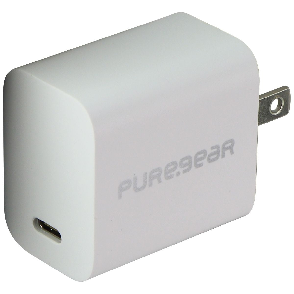 PureGear (20W) LightSpeed USB-C Wall Charger + USB-C 2.0 Cable - White Cell Phone - Chargers & Cradles PureGear - Simple Cell Bulk Wholesale Pricing - USA Seller