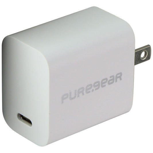 PureGear (20W) LightSpeed USB-C Wall Charger + USB-C 2.0 Cable - White Cell Phone - Chargers & Cradles PureGear - Simple Cell Bulk Wholesale Pricing - USA Seller
