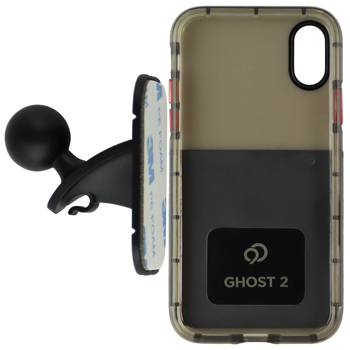 Nimbus9 Ghost 2 Series Case and Mount Kit for iPhone Xs/X - Black/Tinted