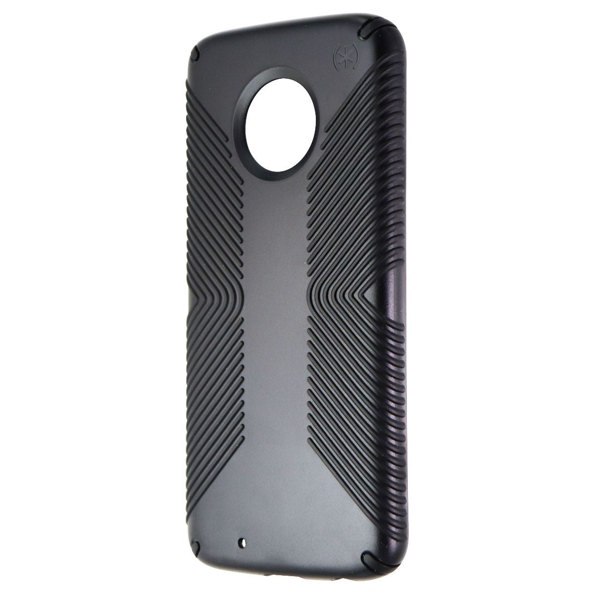 Speck Presidio Grip Series Hybrid Hard Case for Motorola Moto G6 - Black Cell Phone - Cases, Covers & Skins Speck - Simple Cell Bulk Wholesale Pricing - USA Seller