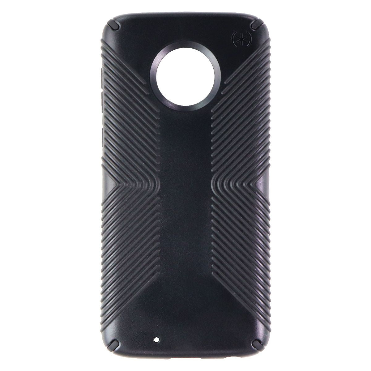 Speck Presidio Grip Series Hybrid Hard Case for Motorola Moto G6 - Black Cell Phone - Cases, Covers & Skins Speck - Simple Cell Bulk Wholesale Pricing - USA Seller