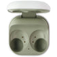 Samsung Charging Cradle Case for Galaxy Buds 2 - White/Olive (EP-QR177) Portable Audio - Headphones Samsung - Simple Cell Bulk Wholesale Pricing - USA Seller