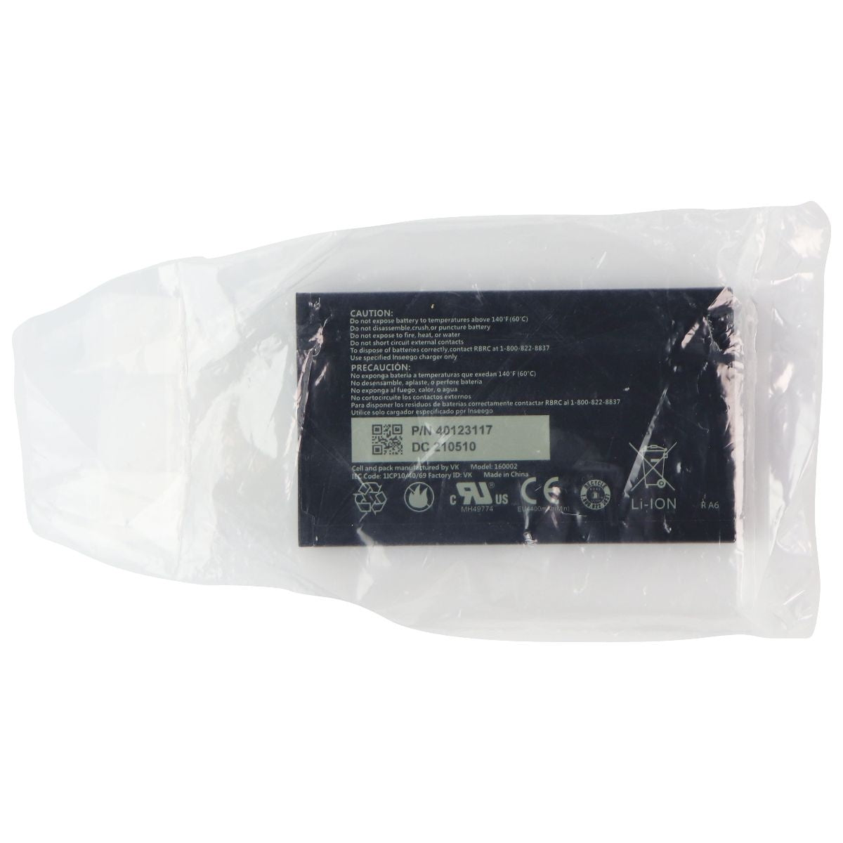 Inseego Rechargeable OEM (3.8V) 4400mAh Li-ion Battery (160002 / 40123117) Cell Phone - Batteries inseego - Simple Cell Bulk Wholesale Pricing - USA Seller