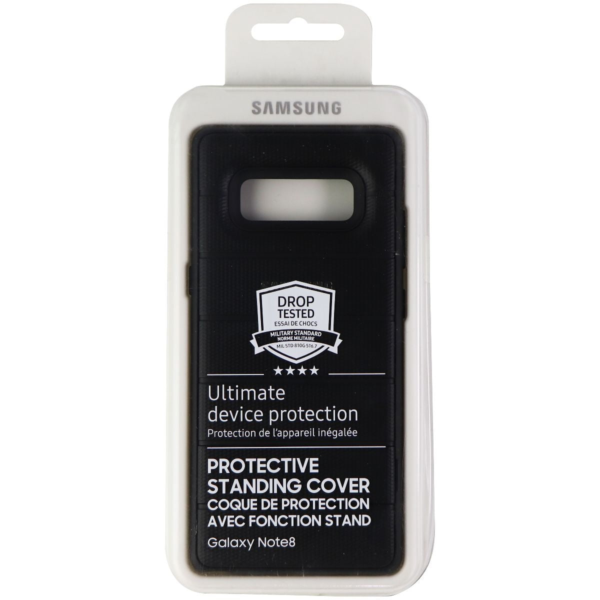 Samsung Protective Standing Cover for Samsung Galaxy Note8 - Black Cell Phone - Cases, Covers & Skins Samsung - Simple Cell Bulk Wholesale Pricing - USA Seller
