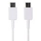 BULK Samsung (3.3-Ft) USB-C to USB-C (Type C) Charge & Sync Cable - White Cell Phone - Cables & Adapters Samsung - Simple Cell Bulk Wholesale Pricing - USA Seller