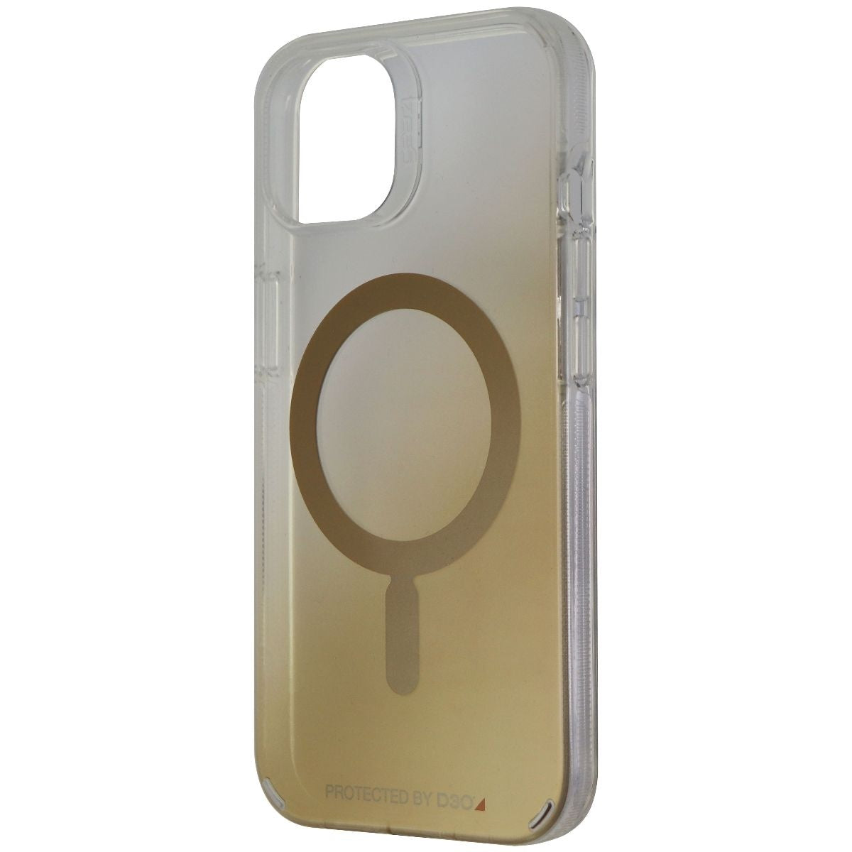 ZAGG Milan Snap Series Case for MagSafe for Apple iPhone 13 - Gold/Clear Cell Phone - Cases, Covers & Skins Zagg    - Simple Cell Bulk Wholesale Pricing - USA Seller