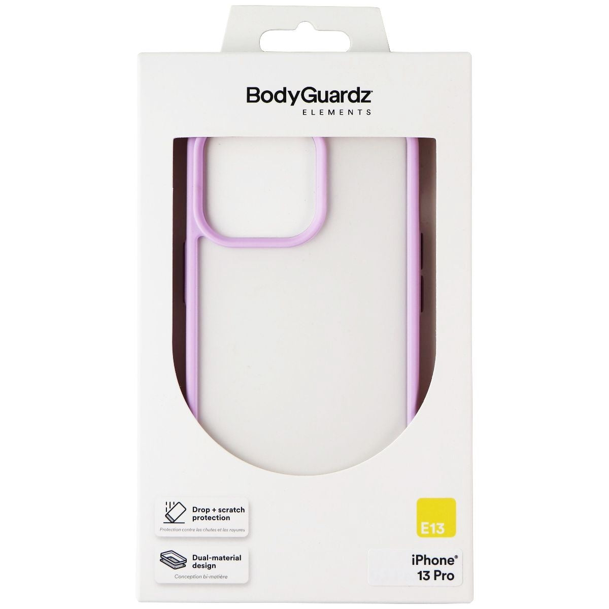 BodyGuardz Elements E13 Hard Case for iPhone 13 Pro - Lavender Purple ...