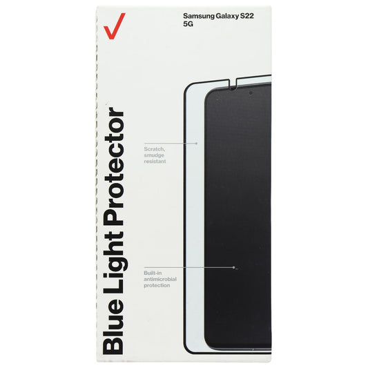 Verizon Blue Light Screen Protector for Samsung Galaxy S22 5G - Clear/Tinted Cell Phone - Screen Protectors Verizon    - Simple Cell Bulk Wholesale Pricing - USA Seller
