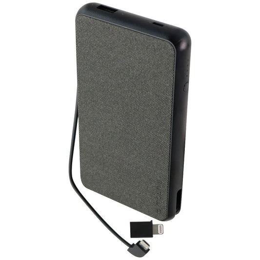 Mophie Powerstation Plus XL 10,000mAh Battery with Built-in Cable - Black Cell Phone - Chargers & Cradles Mophie - Simple Cell Bulk Wholesale Pricing - USA Seller