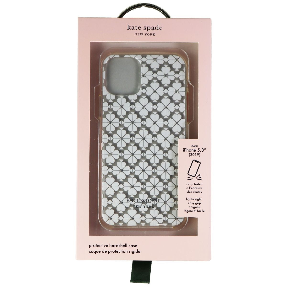 Kate Spade Protective Hardshell Case for Apple iPhone 11 Pro - Spade Flower Cell Phone - Cases, Covers & Skins Kate Spade New York    - Simple Cell Bulk Wholesale Pricing - USA Seller