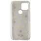 Kate Spade Defensive Hardshell Case for Google Pixel 5 - Hollyhock Floral Clear Cell Phone - Cases, Covers & Skins Kate Spade - Simple Cell Bulk Wholesale Pricing - USA Seller