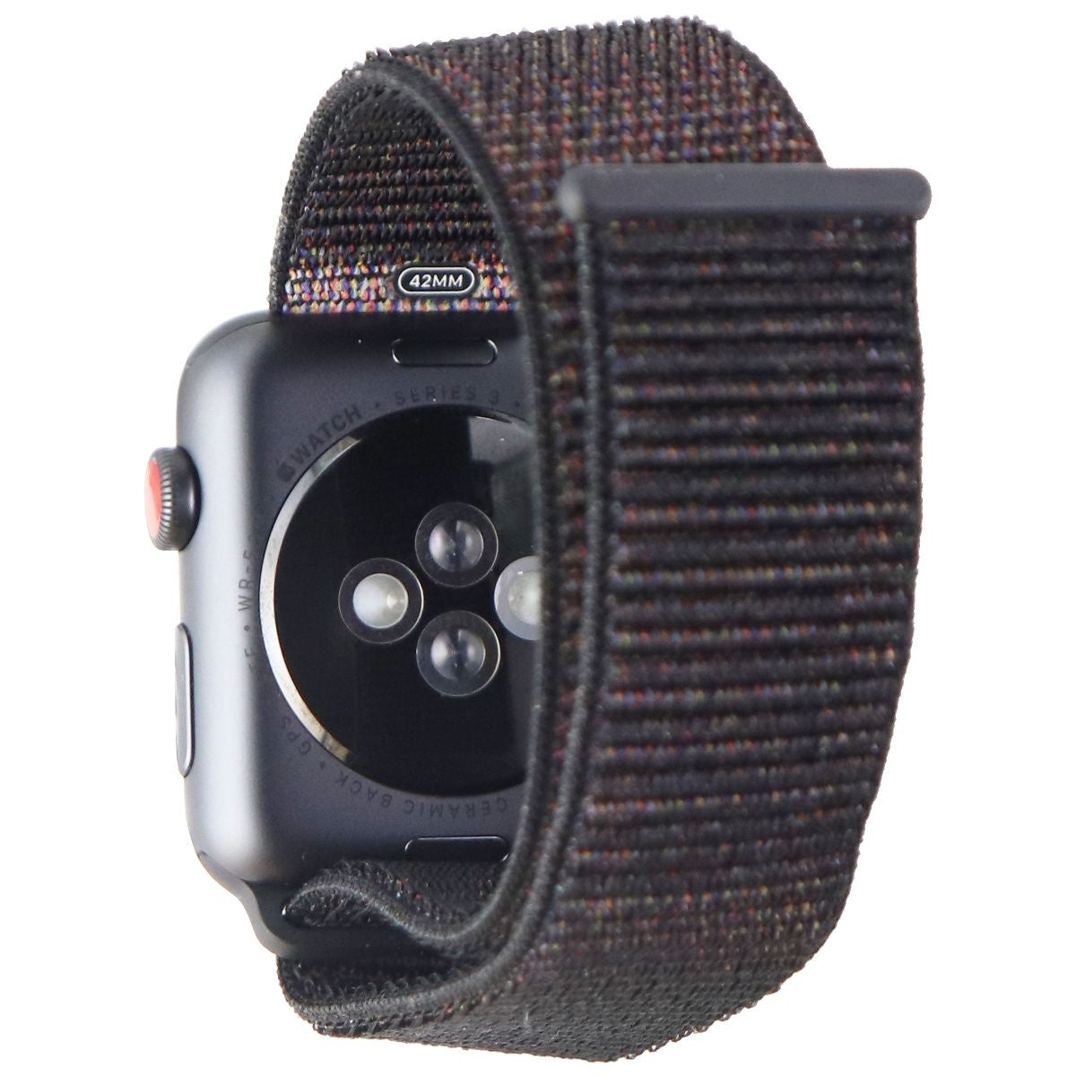 Apple Watch Series 3 (42mm) Space Gray Al/Black Sp Loop (GPS + Cellular) A1861 Smart Watches Apple - Simple Cell Bulk Wholesale Pricing - USA Seller
