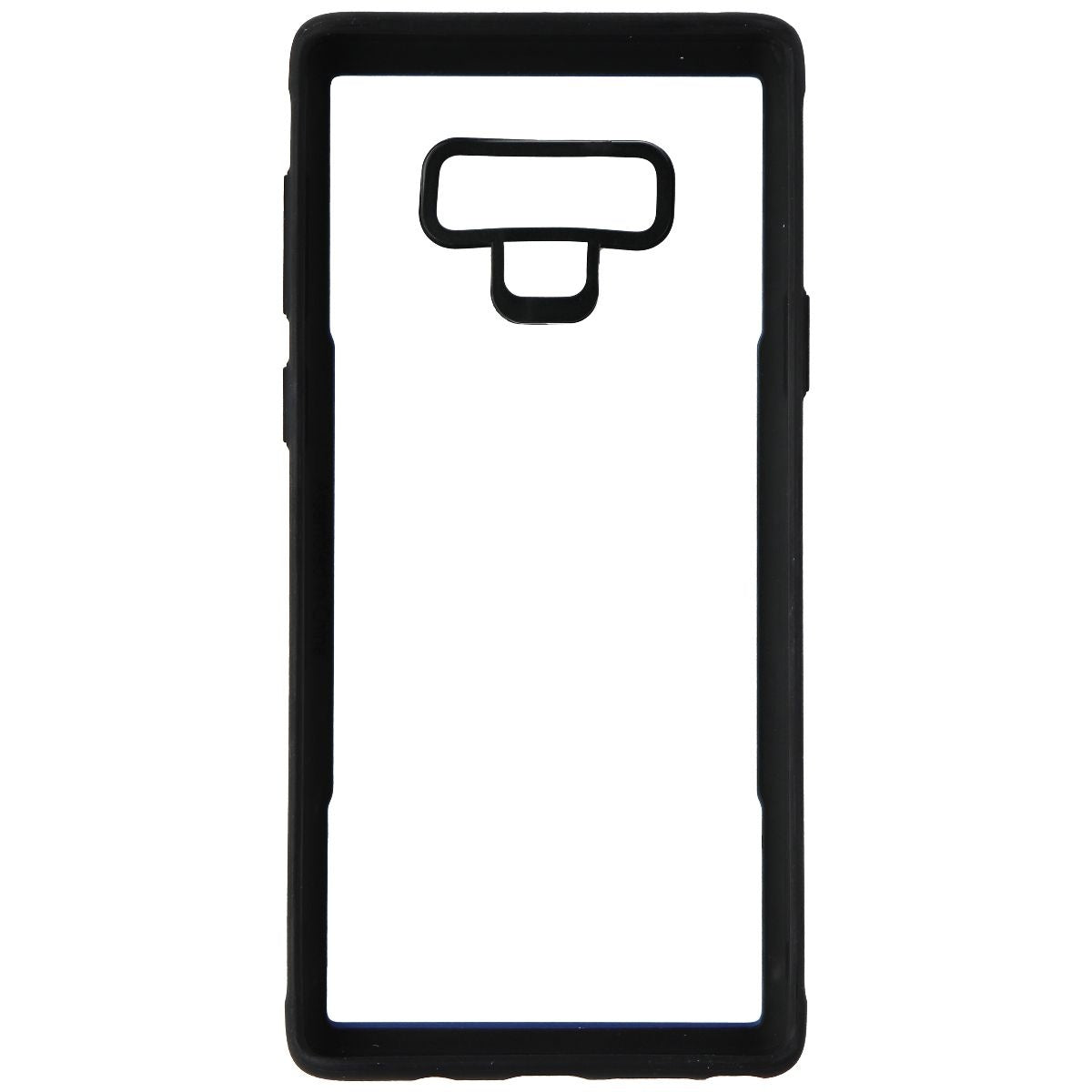 Zore Hybrid Glass Case for Samsung Galaxy Note9 - Clear/Blue/Black Cell Phone - Cases, Covers & Skins Zore - Simple Cell Bulk Wholesale Pricing - USA Seller