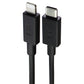 PureGear (4-FT) USB-C Data Charge/Sync Cable (62745PG) - Black Cell Phone - Cables & Adapters PureGear - Simple Cell Bulk Wholesale Pricing - USA Seller