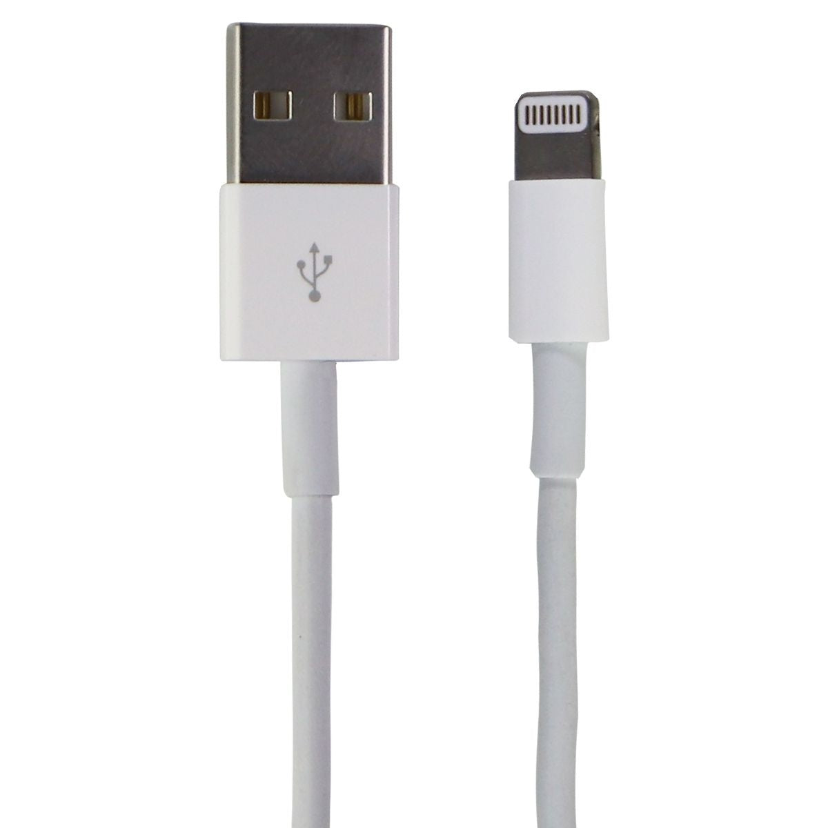 Apple (3.3 Foot/1m) Lightning 8-Pin to USB Charge and Sync Cable - White (A1480) Cell Phone - Cables & Adapters Apple - Simple Cell Bulk Wholesale Pricing - USA Seller