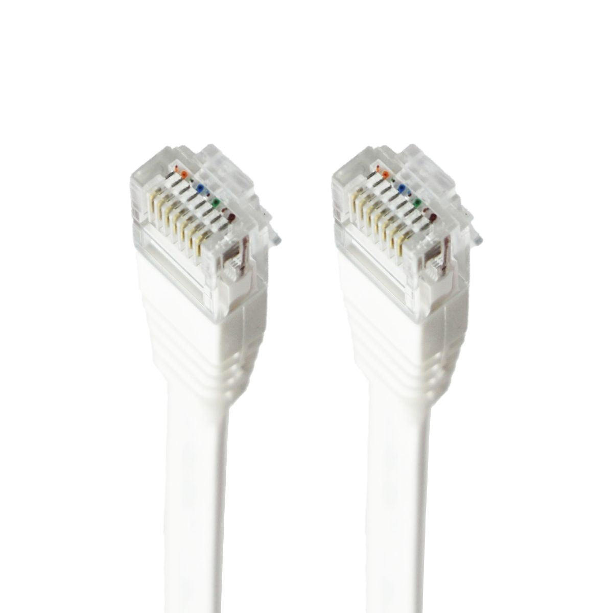 Unbranded Ethernet Cable (5.5FT) - White Computer/Network - Ethernet Cables (RJ-45, 8P8C) Unbranded    - Simple Cell Bulk Wholesale Pricing - USA Seller