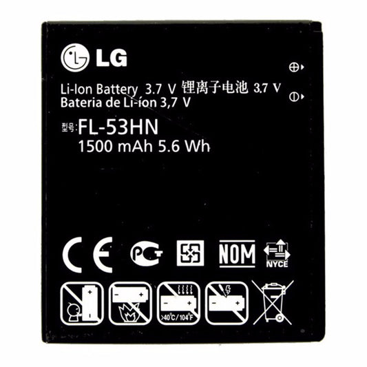 LG Rechargeable 1,500mAh OEM Battery (FL-53HN) for Thrill P925 Optimus G2X P999 Cell Phone - Batteries LG - Simple Cell Bulk Wholesale Pricing - USA Seller