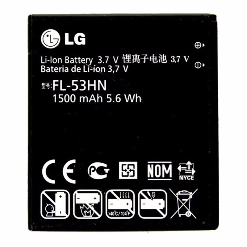 LG Rechargeable 1,500mAh OEM Battery (FL-53HN) for Thrill P925 Optimus G2X P999