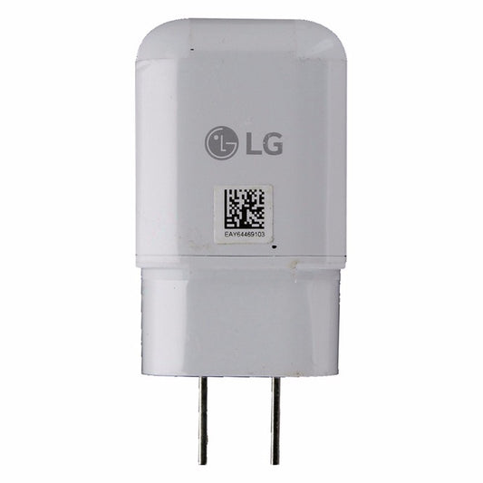 LG (MCS-H06WD / WR / WP) Travel/Home Fast Charge Wall Charger USB Adapter -White Cell Phone - Cables & Adapters LG - Simple Cell Bulk Wholesale Pricing - USA Seller