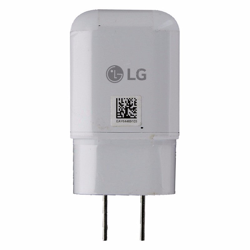 LG (MCS-H06WD / WR / WP) Travel/Home Fast Charge Wall Charger USB Adapter -White Cell Phone - Cables & Adapters LG - Simple Cell Bulk Wholesale Pricing - USA Seller