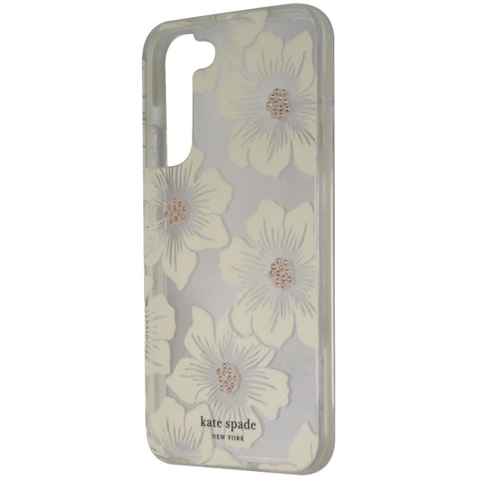 Kate Spade Defensive Hardshell Case for Galaxy (S22+) - Hollyhock Floral Cell Phone - Cases, Covers & Skins Kate Spade    - Simple Cell Bulk Wholesale Pricing - USA Seller