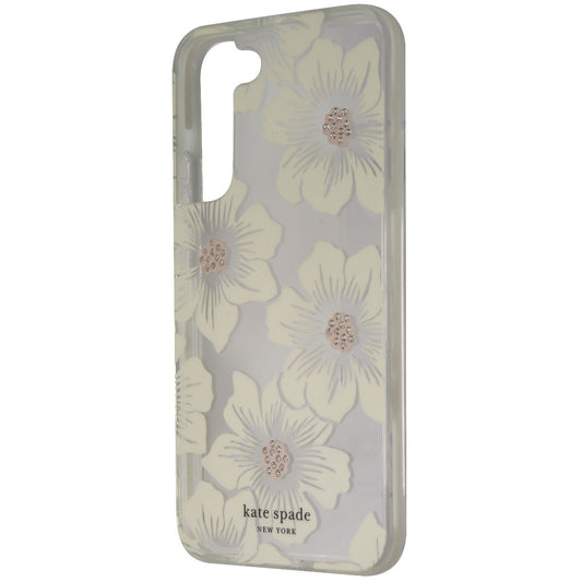 Kate Spade Defensive Hardshell Case for Galaxy (S22+) - Hollyhock Floral Cell Phone - Cases, Covers & Skins Kate Spade - Simple Cell Bulk Wholesale Pricing - USA Seller