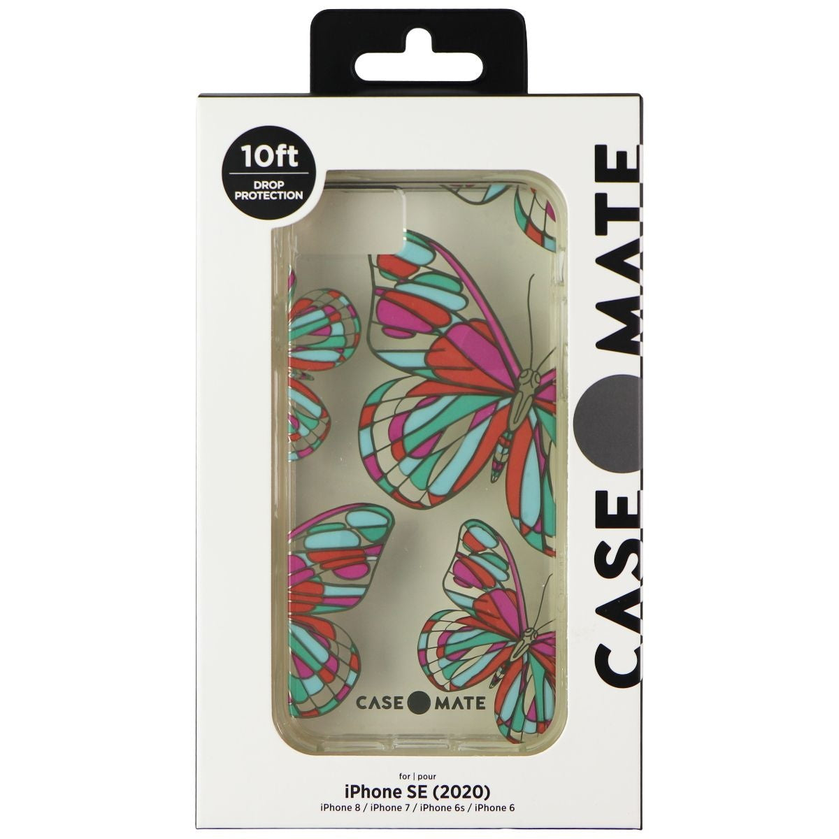 Case-Mate Print Hard Case for iPhone SE (3rd Gen)/SE (2020) - Butterflies Cell Phone - Cases, Covers & Skins Case-Mate    - Simple Cell Bulk Wholesale Pricing - USA Seller