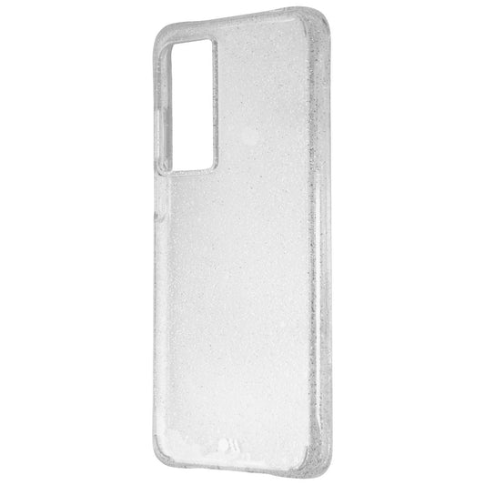 Case-Mate Sheer Crystal Hard Case for Motorola Edge 5G UW (2021) - Clear/Glitter Cell Phone - Cases, Covers & Skins Case-Mate    - Simple Cell Bulk Wholesale Pricing - USA Seller