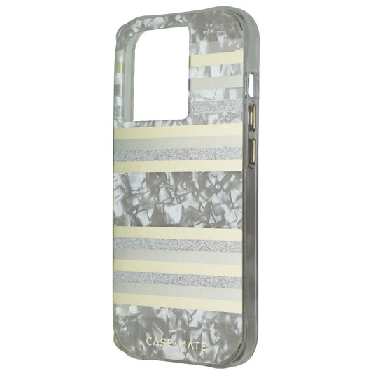 Case-Mate Hardshell Case for MagSafe for iPhone 14 Pro - Pearl Stripes Cell Phone - Cases, Covers & Skins Case-Mate - Simple Cell Bulk Wholesale Pricing - USA Seller