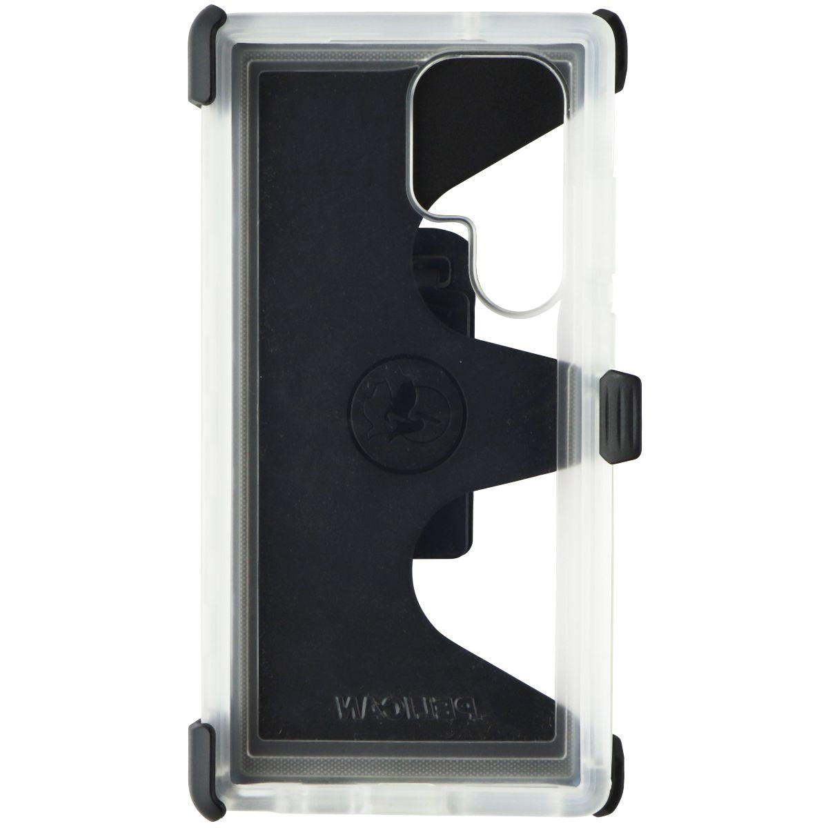 Pelican Voyager Series Case & Holster for Samsung Galaxy S23 Ultra - Clear/Black