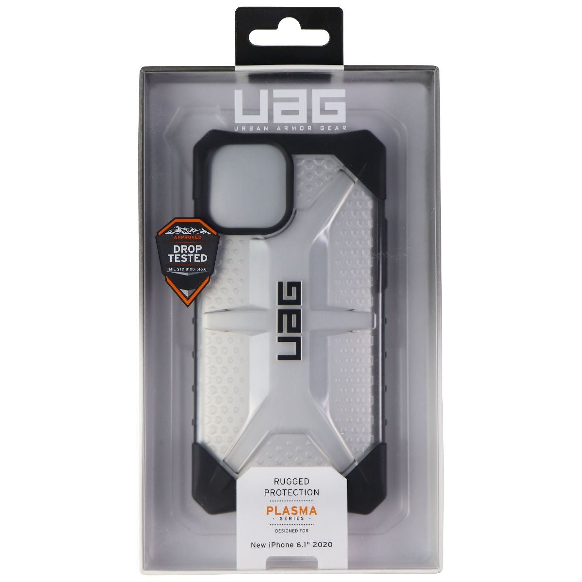 Urban Armor Gear Plasma Series Case for iPhone 12 & 12 Pro - Ice/Clear/Black Cell Phone - Cases, Covers & Skins Urban Armor Gear - Simple Cell Bulk Wholesale Pricing - USA Seller
