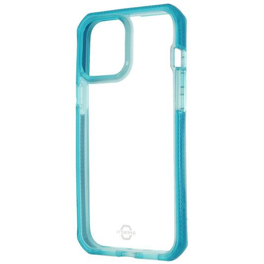 ITSKINS Supreme Clear Case for iPhone 13 Pro Max - Light Blue and Transparent