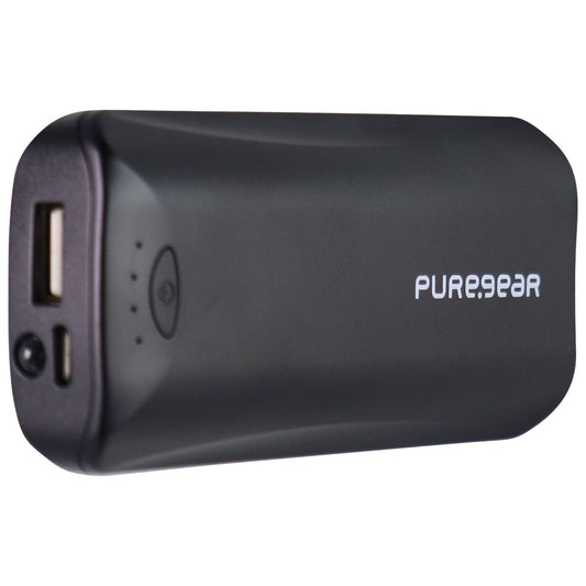 PureGear 5000mAh Portable USB Battery Charger w/ Built-in Flash Light - Black Cell Phone - Chargers & Cradles PureGear    - Simple Cell Bulk Wholesale Pricing - USA Seller